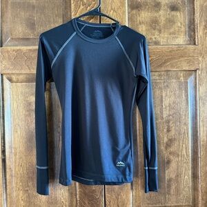 Coldpruf Black Long Sleeve Base Layer Top - Women's Size Small